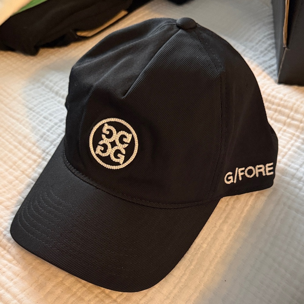 G/FORE Black Logo Cap
